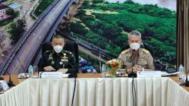 ทน.แม่สอด เข้าร่วมการประชุมกับคณะส่วนล่วงหน้าสำนักพระราชวังในการเตรียมความพร้อมรับเสด็จฯ สมเด็จพระกนิษฐาธิราชเจ้า กรมสมเด็จพระเทพรัตนราชสุดาฯ สยามบรมราชกุมารี