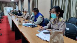 ทน.แม่สอด เข้าร่วมการประชุมกับคณะส่วนล่วงหน้าสำนักพระราชวังในการเตรียมความพร้อมรับเสด็จฯ สมเด็จพระกนิษฐาธิราชเจ้า กรมสมเด็จพระเทพรัตนราชสุดาฯ สยามบรมราชกุมารี
