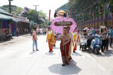 เทศบาลนครแม่สอด จัดขบวนแห่สงกรานต์ ประจำปี 2562 เพื่อสืบสานประเพณีและวัฒนธรรมอันดีงามของไทย