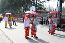 เทศบาลนครแม่สอด จัดขบวนแห่สงกรานต์ ประจำปี 2562 เพื่อสืบสานประเพณีและวัฒนธรรมอันดีงามของไทย