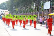 เทศบาลนครแม่สอด จัดขบวนแห่สงกรานต์ ประจำปี 2562 เพื่อสืบสานประเพณีและวัฒนธรรมอันดีงามของไทย