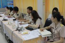 เทศบาลนครแม่สอดจัดการประชุมคณะผู้บริหารสมาชิกสภาเทศบาล  หัวหน้าส่วนราชการเทศบาลนครแม่สอด