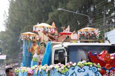 เทศบาลนครแม่สอด จัดขบวนแห่สงกรานต์ ประจำปี 2562 เพื่อสืบสานประเพณีและวัฒนธรรมอันดีงามของไทย