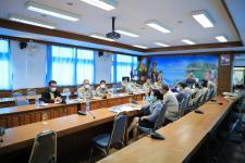 ทน.แม่สอด ร่วมประชุมหัวหน้าส่วนราชการ หัวหน้าหน่วยงานรัฐวิสาหกิจ สังกัดกระทรวงมหาดไทย นายอำเภอ และผู้เกี่ยวข้อง ประจำเดือนพฤศจิกายน 2564 ครั้งที่ 11/2564