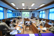 ทน.แม่สอด ร่วมประชุมหัวหน้าส่วนราชการ หัวหน้าหน่วยงานรัฐวิสาหกิจ สังกัดกระทรวงมหาดไทย นายอำเภอ และผู้เกี่ยวข้อง ประจำเดือนพฤศจิกายน 2564 ครั้งที่ 11/2564