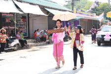 เทศบาลนครแม่สอด จัดขบวนแห่สงกรานต์ ประจำปี 2562 เพื่อสืบสานประเพณีและวัฒนธรรมอันดีงามของไทย