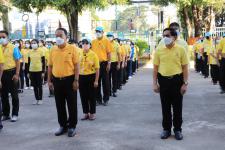 ทน.แม่สอด จัดกิจกรรมวันคล้ายวันพระบรมราชสมภพของพระบาทสมเด็จพระบรมชนกาธิเบศร มหาภูมิพลอดุลยเดชมหาราช บรมนาถบพิตร วันชาติ และวันพ่อแห่งชาติ 	