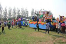 เทศบาลนครแม่สอด จัดขบวนแห่สงกรานต์ ประจำปี 2561 เพื่อสืบสานประเพณีและวัฒนธรรมอันดีงามของไทย 16 เมษายน 2561