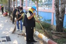 ทน.แม่สอด ร่วมกิจกรรมจิตอาสาปรับปรุงภูมิทัศน์บริเวณเส้นทางรับเสด็จฯ สมเด็จพระกนิษฐาธิราชเจ้า กรมสมเด็จพระเทพรัตนราชสุดาฯ สยามบรมราชกุมารี