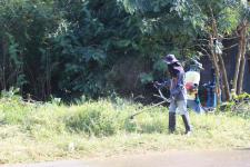 ทน.แม่สอด ร่วมกิจกรรมจิตอาสาปรับปรุงภูมิทัศน์บริเวณเส้นทางรับเสด็จฯ สมเด็จพระกนิษฐาธิราชเจ้า กรมสมเด็จพระเทพรัตนราชสุดาฯ สยามบรมราชกุมารี