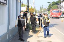 ทน.แม่สอด ร่วมกิจกรรมจิตอาสาปรับปรุงภูมิทัศน์บริเวณเส้นทางรับเสด็จฯ สมเด็จพระกนิษฐาธิราชเจ้า กรมสมเด็จพระเทพรัตนราชสุดาฯ สยามบรมราชกุมารี