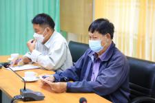 ทน.แม่สอด จัดประชุมหารือการก่อสร้างตามโครงการปรับปรุงศาลาสุสานวัดดอนแก้ว