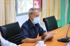 ทน.แม่สอด จัดประชุมหารือการก่อสร้างตามโครงการปรับปรุงศาลาสุสานวัดดอนแก้ว