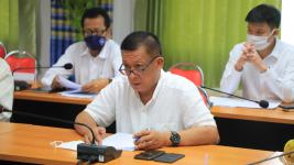 เทศบาลนครแม่สอด จัดประชุมคณะผู้บริหาร หัวหน้าส่วนราชการ และผู้ที่เกี่ยวข้องเทศบาลนครแม่สอด ครั้งที่ 5/2563