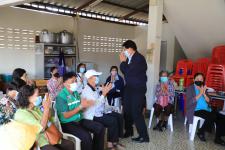 ทน.แม่สอด ร่วมประชุมกลุ่มผู้สูงอายุชุมชนสันต้นปิน ประจำเดือนธันวาคม 2564