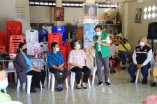ทน.แม่สอด ร่วมประชุมกลุ่มผู้สูงอายุชุมชนสันต้นปิน ประจำเดือนธันวาคม 2564