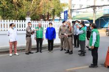 ทน.แม่สอด ร่วมกับ สภ.แม่สอด ลงพื้นที่สำรวจเส้นถนนในเขตเทศบาลนครแม่สอด