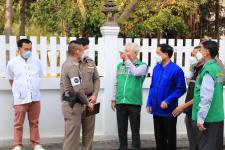 ทน.แม่สอด ร่วมกับ สภ.แม่สอด ลงพื้นที่สำรวจเส้นถนนในเขตเทศบาลนครแม่สอด
