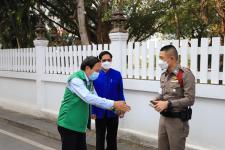 ทน.แม่สอด ร่วมกับ สภ.แม่สอด ลงพื้นที่สำรวจเส้นถนนในเขตเทศบาลนครแม่สอด
