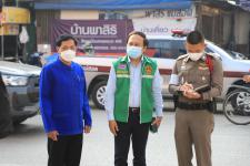 ทน.แม่สอด ร่วมกับ สภ.แม่สอด ลงพื้นที่สำรวจเส้นถนนในเขตเทศบาลนครแม่สอด