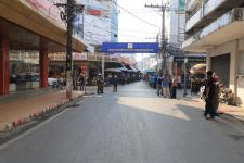 ทน.แม่สอด ร่วมกับ สภ.แม่สอด ลงพื้นที่สำรวจเส้นถนนในเขตเทศบาลนครแม่สอด