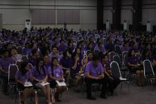 พิธีถวายสักการะจุดเทียนชัยถวายพระพรชัยมงคล ถวายราชสดุดีเฉลิมพระเกียรติฯและเปิดดำเนินการห้องสมุด “สยามบรมราชกุมารี”