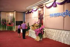 พิธีถวายสักการะจุดเทียนชัยถวายพระพรชัยมงคล ถวายราชสดุดีเฉลิมพระเกียรติฯและเปิดดำเนินการห้องสมุด “สยามบรมราชกุมารี”