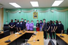 Team Maesot U2T พร้อมคณาจารย์ มรภ.กำแพงเพชร แม่สอด เข้าพบนายกเทศมนตรีนครแม่สอด เพื่อสรุปผลการดำเนินงานระยะแรก พร้อมขอพรปีใหม่ 2565