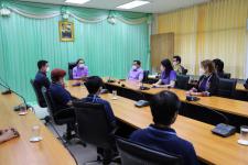 Team Maesot U2T พร้อมคณาจารย์ มรภ.กำแพงเพชร แม่สอด เข้าพบนายกเทศมนตรีนครแม่สอด เพื่อสรุปผลการดำเนินงานระยะแรก พร้อมขอพรปีใหม่ 2565