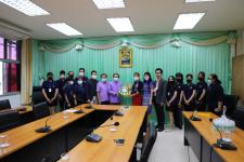 Team Maesot U2T พร้อมคณาจารย์ มรภ.กำแพงเพชร แม่สอด เข้าพบนายกเทศมนตรีนครแม่สอด เพื่อสรุปผลการดำเนินงานระยะแรก พร้อมขอพรปีใหม่ 2565