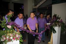 พิธีถวายสักการะจุดเทียนชัยถวายพระพรชัยมงคล ถวายราชสดุดีเฉลิมพระเกียรติฯและเปิดดำเนินการห้องสมุด “สยามบรมราชกุมารี”