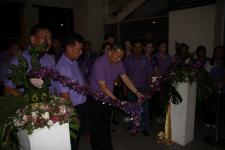 พิธีถวายสักการะจุดเทียนชัยถวายพระพรชัยมงคล ถวายราชสดุดีเฉลิมพระเกียรติฯและเปิดดำเนินการห้องสมุด “สยามบรมราชกุมารี”