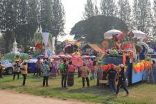 เทศบาลนครแม่สอด จัดขบวนแห่สงกรานต์ ประจำปี 2561 เพื่อสืบสานประเพณีและวัฒนธรรมอันดีงามของไทย 16 เมษายน 2561