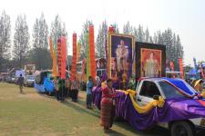 เทศบาลนครแม่สอด จัดขบวนแห่สงกรานต์ ประจำปี 2561 เพื่อสืบสานประเพณีและวัฒนธรรมอันดีงามของไทย 16 เมษายน 2561