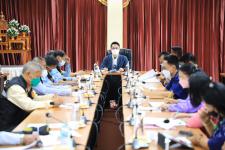 ทน.แม่สอด จัดประชุมหัวหน้าส่วนราชการครั้งที่ 1/2565