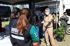 ทน.แม่สอด เข้าร่วมกิจกรรมวันรณรงค์ป้องกันและแก้ไขปัญหาไฟป่า หมอกควัน และฝุ่นละอองขนาดเล็ก (PM2.5) จังหวัดตาก ประจำปี พ.ศ.2565