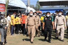 ทน.แม่สอด เข้าร่วมกิจกรรมวันรณรงค์ป้องกันและแก้ไขปัญหาไฟป่า หมอกควัน และฝุ่นละอองขนาดเล็ก (PM2.5) จังหวัดตาก ประจำปี พ.ศ.2565