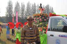 เทศบาลนครแม่สอด จัดขบวนแห่สงกรานต์ ประจำปี 2561 เพื่อสืบสานประเพณีและวัฒนธรรมอันดีงามของไทย 16 เมษายน 2561