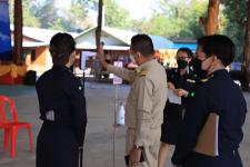 ทน.แม่สอด ร่วมพิธีเปิดและตรวจเยี่ยมการดำเนินโครงการแก้ไขปัญหาผู้เสพและผู้ติดยาเสพติดในรูปแบบศูนย์ขวัญแผ่นดินจังหวัดตาก (แม่สอด)