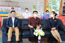 ทน.แม่สอด ร่วมพิธีเปิดและตรวจเยี่ยมการดำเนินโครงการแก้ไขปัญหาผู้เสพและผู้ติดยาเสพติดในรูปแบบศูนย์ขวัญแผ่นดินจังหวัดตาก (แม่สอด)