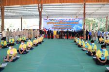 ทน.แม่สอด ร่วมพิธีเปิดและตรวจเยี่ยมการดำเนินโครงการแก้ไขปัญหาผู้เสพและผู้ติดยาเสพติดในรูปแบบศูนย์ขวัญแผ่นดินจังหวัดตาก (แม่สอด)
