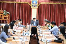 ทน.แม่สอด จัดประชุมหัวหน้าส่วนราชการ ครั้งที่ 2/2565 ประจำเดือน กุมภาพันธ์ 2565