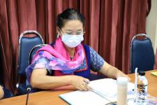 ทน.แม่สอด จัดประชุมหัวหน้าส่วนราชการ ครั้งที่ 2/2565 ประจำเดือน กุมภาพันธ์ 2565
