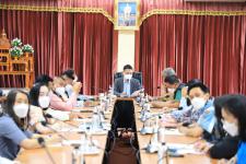 ทน.แม่สอด จัดประชุมหัวหน้าส่วนราชการ ครั้งที่ 2/2565 ประจำเดือน กุมภาพันธ์ 2565