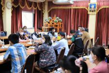 ทน.แม่สอด จัดประชุมหัวหน้าส่วนราชการ ครั้งที่ 2/2565 ประจำเดือน กุมภาพันธ์ 2565