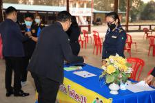 ทน.แม่สอด ร่วมเป็นประธานในพิธีจุดเทียนอุดมการณ์และกล่าวคำปฏิญาณโครงการแก้ไขปัญหาผู้เสพและผู้ติดยาเสพติดในรูปแบบศูนย์ขวัญแผ่นดินจังหวัดตาก (แม่สอด)