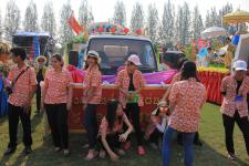 เทศบาลนครแม่สอด จัดขบวนแห่สงกรานต์ ประจำปี 2561 เพื่อสืบสานประเพณีและวัฒนธรรมอันดีงามของไทย 16 เมษายน 2561