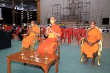 ทน.แม่สอด ร่วมเป็นประธานในพิธีจุดเทียนอุดมการณ์และกล่าวคำปฏิญาณโครงการแก้ไขปัญหาผู้เสพและผู้ติดยาเสพติดในรูปแบบศูนย์ขวัญแผ่นดินจังหวัดตาก (แม่สอด)