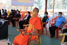 ทน.แม่สอด ร่วมพิธีปิดโครงการแก้ไขปัญหาผู้เสพและผู้ติดยาเสพติดในรูปแบบศูนย์ขวัญแผ่นดินจังหวัดตาก (แม่สอด)