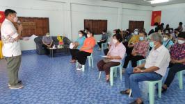 ทน.แม่สอด ร่วมกับ โรงพยาบาลแม่สอด จัดการอบรมแกนนำสุขภาพชุมชนมณีไพรสณฑ์
